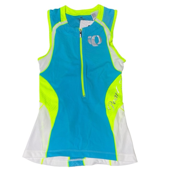 Pearl Izumi women’s medium Elite In-R-Cool Tri Jersey sleeveless cycling top - Picture 1 of 11